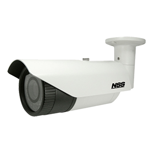 NSC-AHD942VP ワンケーブルAHD防雨型赤外線搭載バリフォーカルレンズ内蔵防犯カメラ