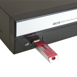 DVR-4200P USBフラッシュメモリーへのバックアップに対応