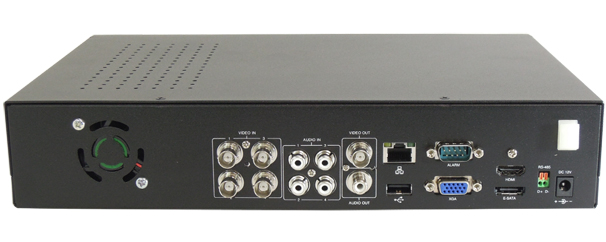 DVR-4200P 本体背面