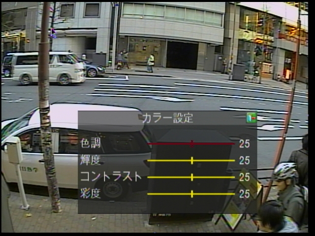 DVR-4200P 画質調整機能