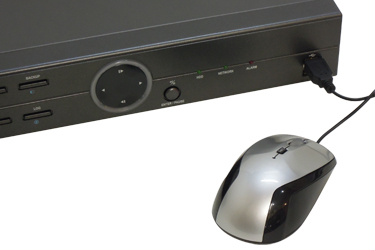 DVR-6104 USBマウス操作に対応