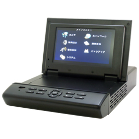 DVR-M701 モニター付H.264高機能4ch監視用デジタルレコーダー