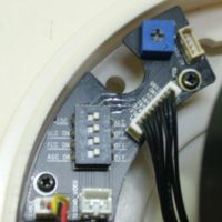 KCC-D2811IR 機能調整ディップスイッチ・サービスビデオアウトプット