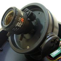 YK-D158DW バリフォーカル・オートアイリスレンズ搭載
