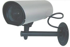 PS-80-1 屋外用LED表示灯付ダミーカメラ