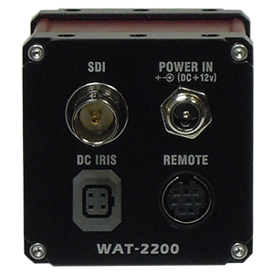WAT-2200 本体背面・接続端子