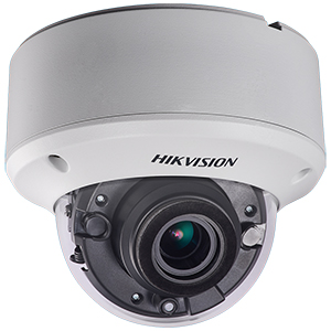 DS-2CE56D8T-VPIT3ZE 2MP電動VFレンズ・赤外線搭載HD-TVIワンケーブル高感度屋外設置対応ドーム型防犯カメラ