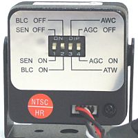 CP-83HP カメラ機能設定ディップスイッチ
