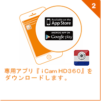 あんしんカム iCam HD 360 設定方法2