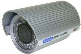 NIR-1028HVQ 防雨型赤外線・バリフォーカルレンズ内蔵カラーカメラ