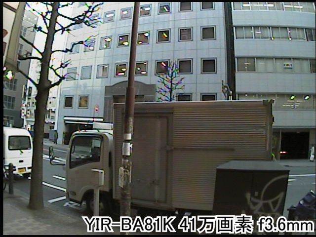 YIR-BA81K 事務所から屋外を撮影