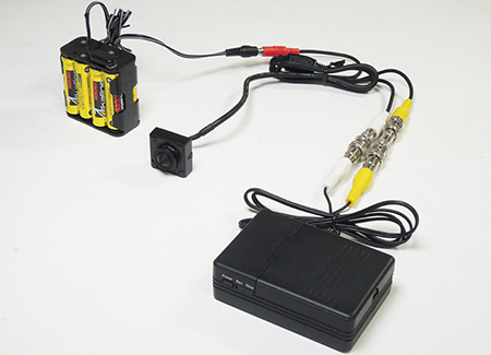 HSK-500 市販の防犯・監視カメラを接続可能