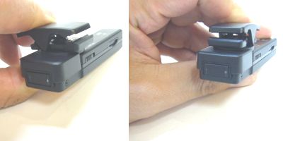 PC-350 360度回転が可能なクリップホルダー付属