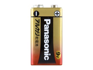 Panasonic 9V アルカリ乾電池 6LR61XJ/1S