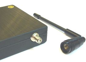 ACアダプター型ワイヤレスカメラ AC-12D 受信機アンテナ