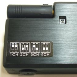 CS-20 送信ch切換ディップスイッチ