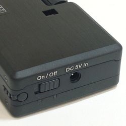 CS-20 電源ON/OFF、電源端子