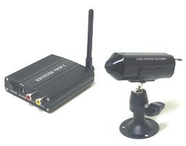 YK-2600 2.4GHzワイヤレス高画質小型CCDカメラ
