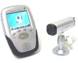 YK-870 2.4GHz受信機内蔵ポータブルレコーダー&小型無線赤外線付カメラセット