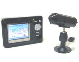 YK-880 2.4GHz受信機内蔵ポータブルレコーダー&高画質無線小型カメラセット