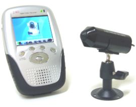 YK-890 2.4GHz受信機内蔵ポータブルレコーダー&高画質無線小型カメラセット
