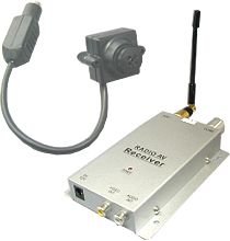 CP-18BW 1.2GHzワイヤレスカラーCMOSボタン型カメラ