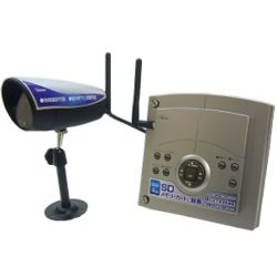 見守り隊 録画機能搭載2.4GHzデジタルワイヤレスカメラセット