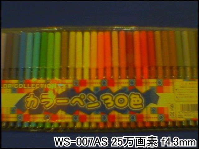 WS-007AS カメラから約40cm離れた被写体を撮影
