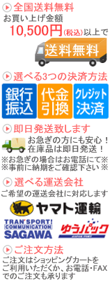 ご注文頂きました防犯・監視カメラ製品は最短で即日発送