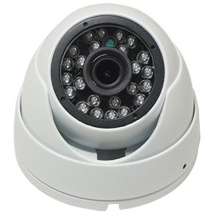 MTD-W308AHD 赤外線LED24個搭載で昼夜を問わず監視が可能