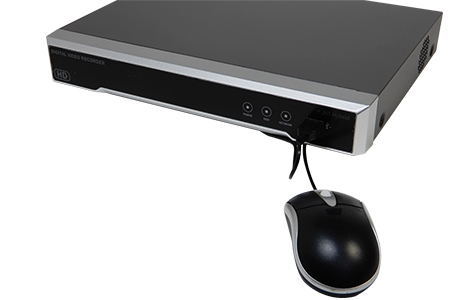 YKS-TN2004AHD-H USB光学式マウスによる操作