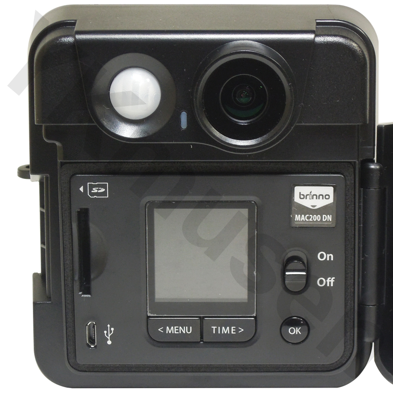 MAC200DN 高解像度乾電池式自動録画機能搭載ポータブル防犯カメラ