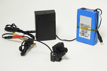 MT-PSR05HD 大容量リチウムイオンバッテリーと組み合わせて更なる長時間録画にも対応