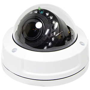 YKS-SDVF720DMIRW 720p録画対応赤外線・バリフォーカルレンズ搭載屋外設置対応ドーム型自動録画防犯カメラ