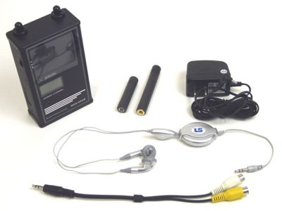 WCS-99XⅡ 高性能ワイヤレスカメラ映像＆音声スキャナー | 監視用