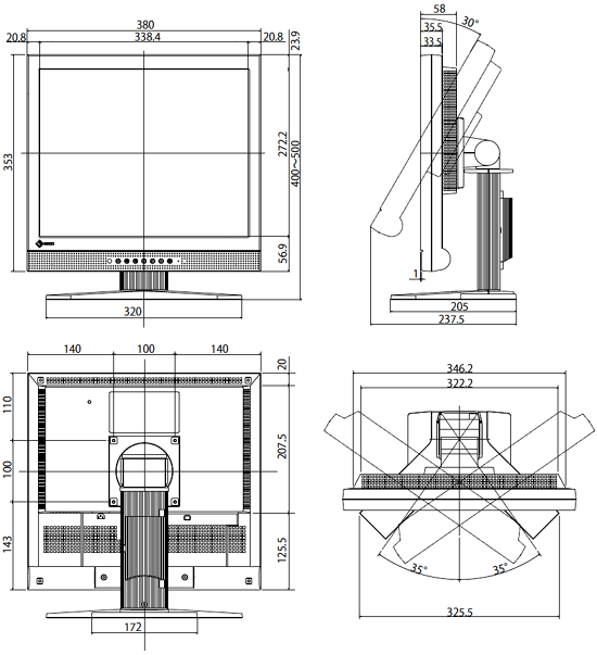 FDS1703　寸法図