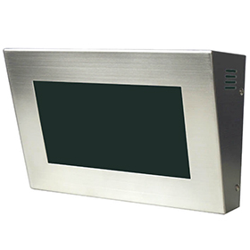WALLCAB-101HW エレベーター内・壁面設置専用HDMI入力対応10.1インチTFTワイド液晶モニター