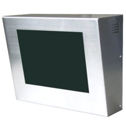 WALLCAB-80-8 エレベーター内・壁面設置専用8インチTFT液晶モニター