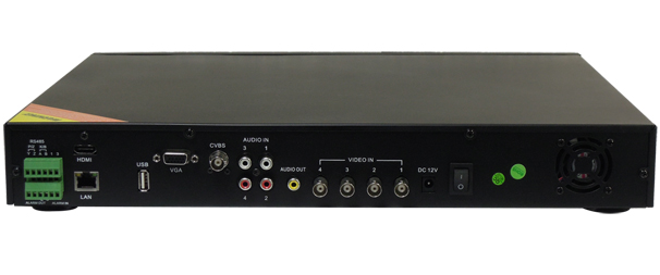 HDVR-J2704 本体背面