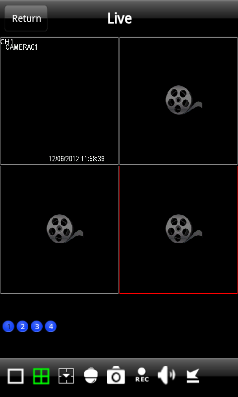 HDVR-J2704 iPhone/Androidからのモニタリングに対応