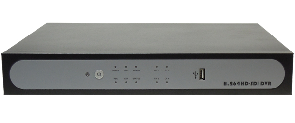 YHDR-04G フロントパネル