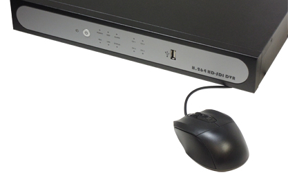 YHDR-04G USB光学式マウスによる操作