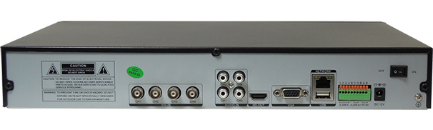 YKS-HR6004 本体背面