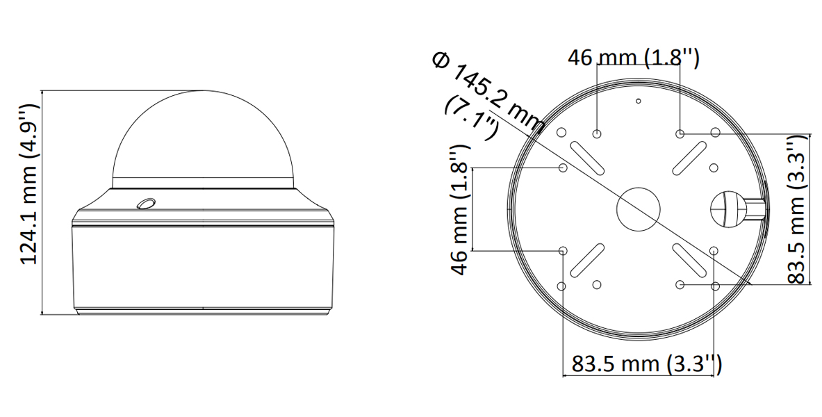 DS-2CE59U8T-VPIT3Z 外形寸法図