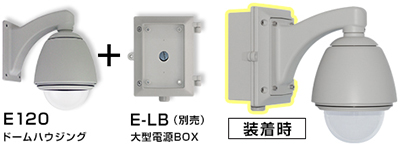 E120 大型電源ボックス E-LBに適合