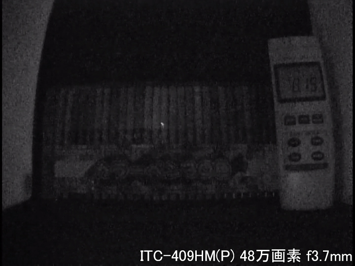 ITC-409HM(P) 暗所を撮影