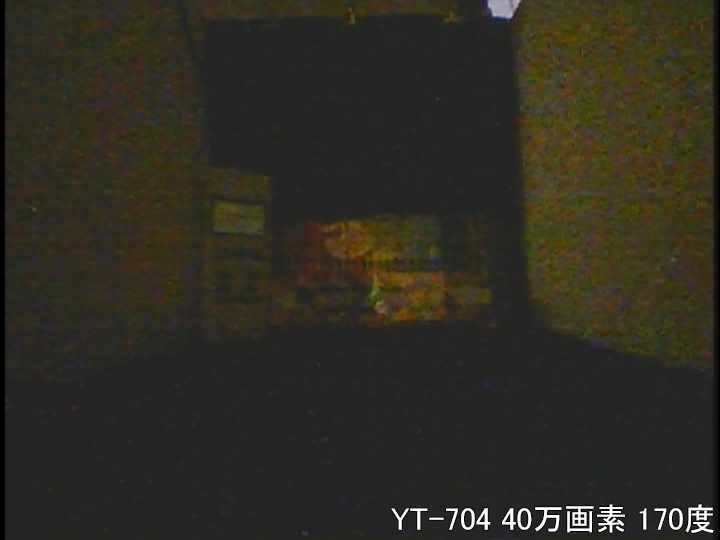 YT-704II 約40cm離れた被写体を暗視撮影