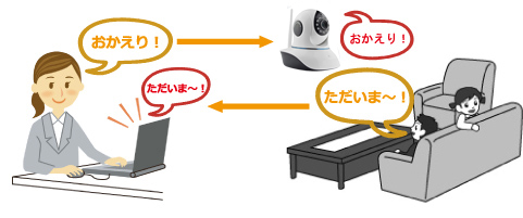 RCC-9801CSN 音声双方向機能