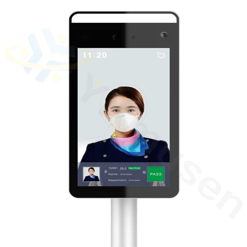 V2l タブレット型ai顔認識体表面温度測定サーマルカメラ ネットワークカメラ ワイケー無線