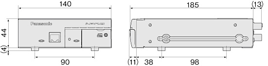 WJ-GXE500寸法図